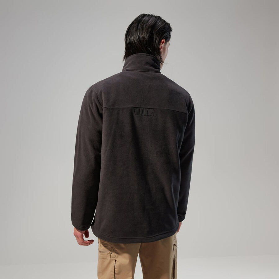 mens prism guide interactive polartec fleece jacket - black berghaus