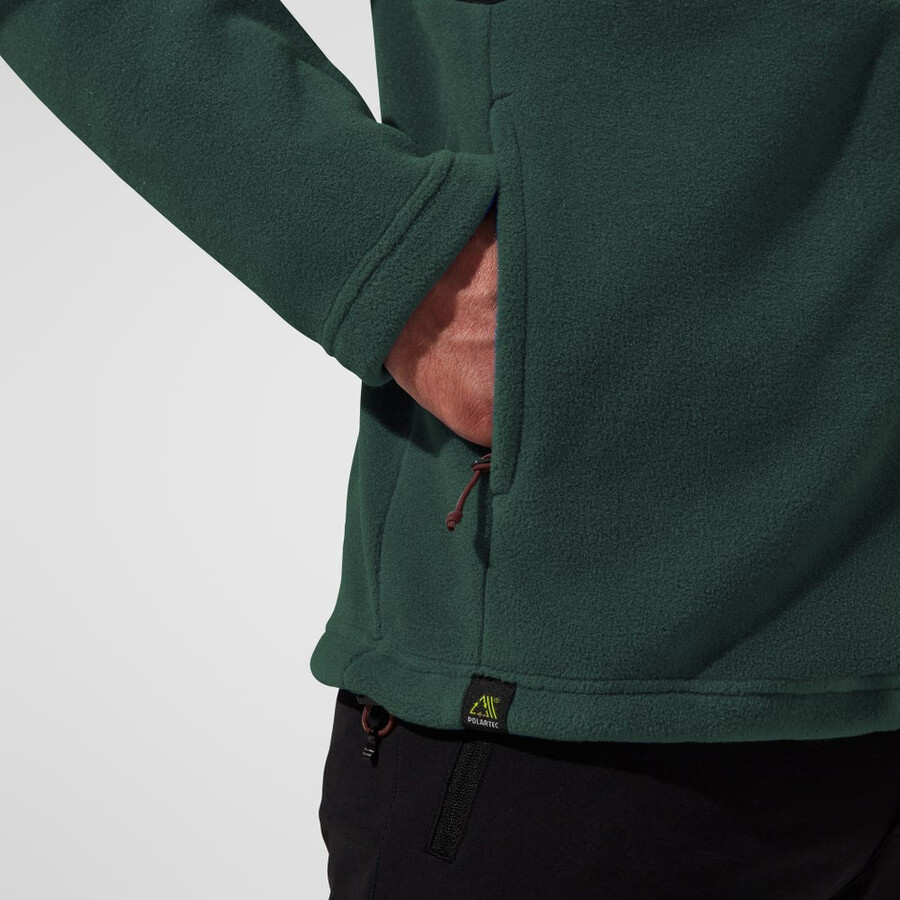 mens prism guide interactive polartec fleece jacket - greenblack berghaus