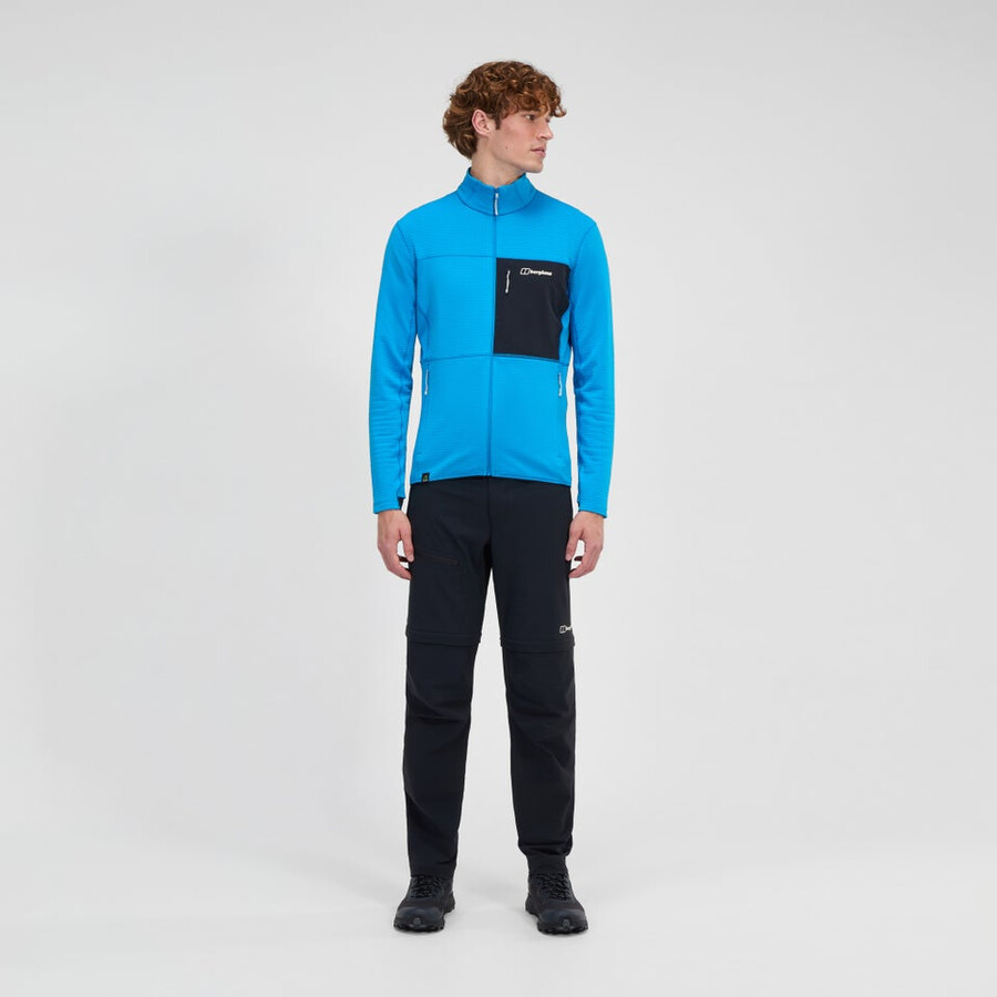 mens ridge-hiker jacket - blueblack berghaus