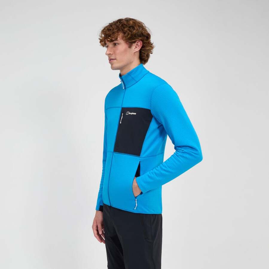 mens ridge-hiker jacket - blueblack berghaus