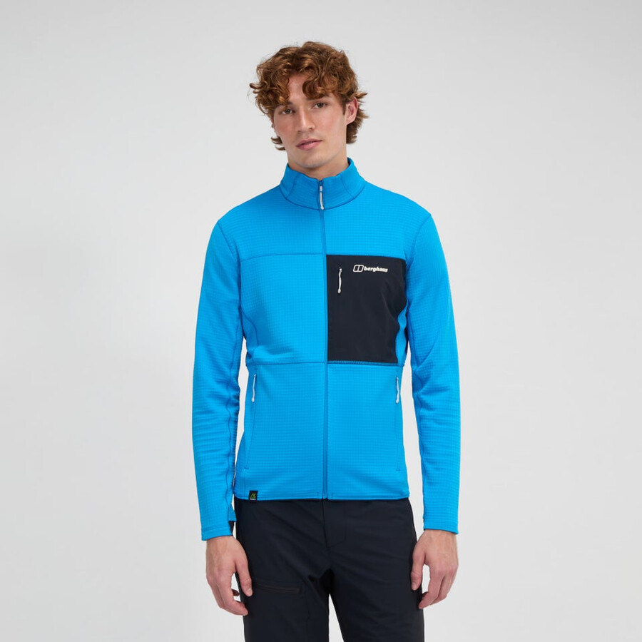 mens ridge-hiker jacket - blueblack berghaus