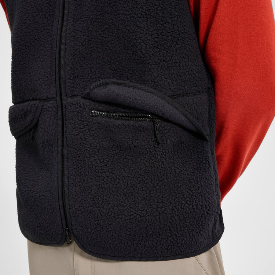 mens hanby relaxed vest - black berghaus