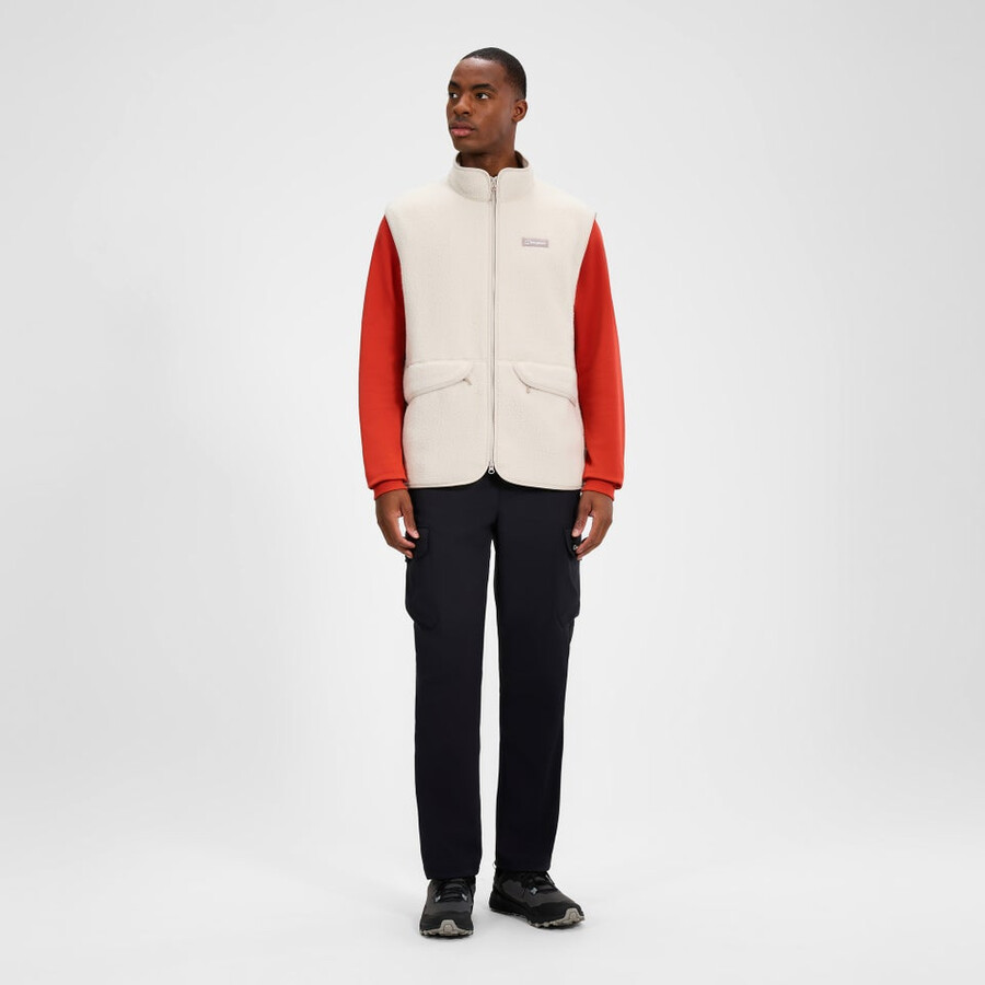 mens hanby relaxed vest - grey berghaus