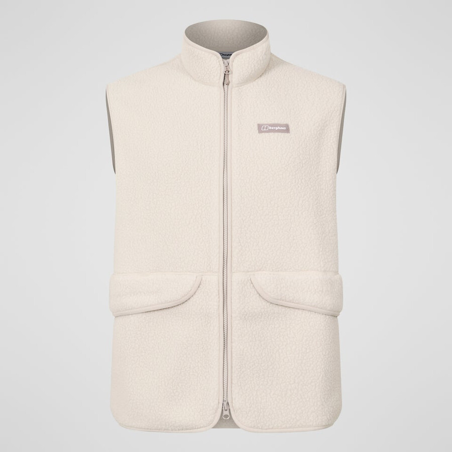 mens hanby relaxed vest - grey berghaus