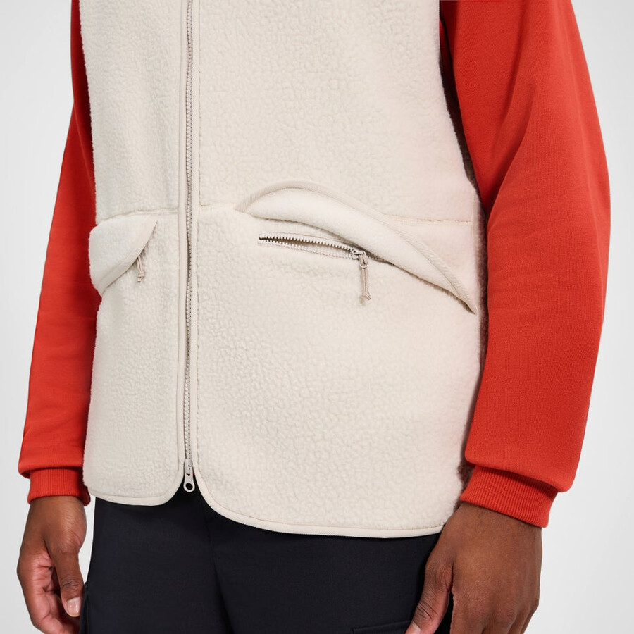 mens hanby relaxed vest - grey berghaus