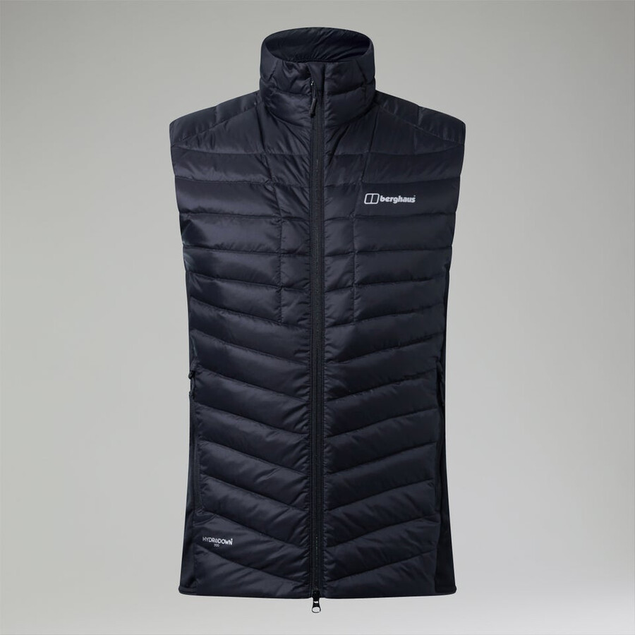 mens tephra 2.0 insulated gilet - black berghaus
