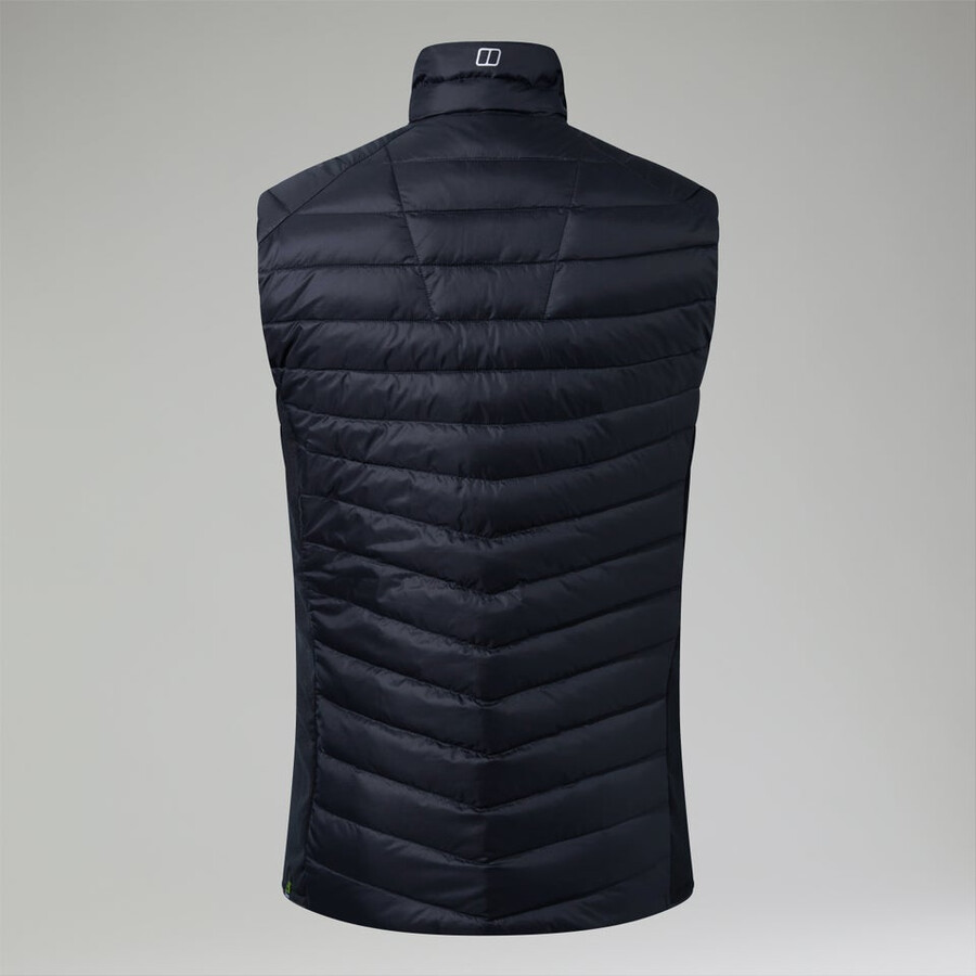 mens tephra 2.0 insulated gilet - black berghaus