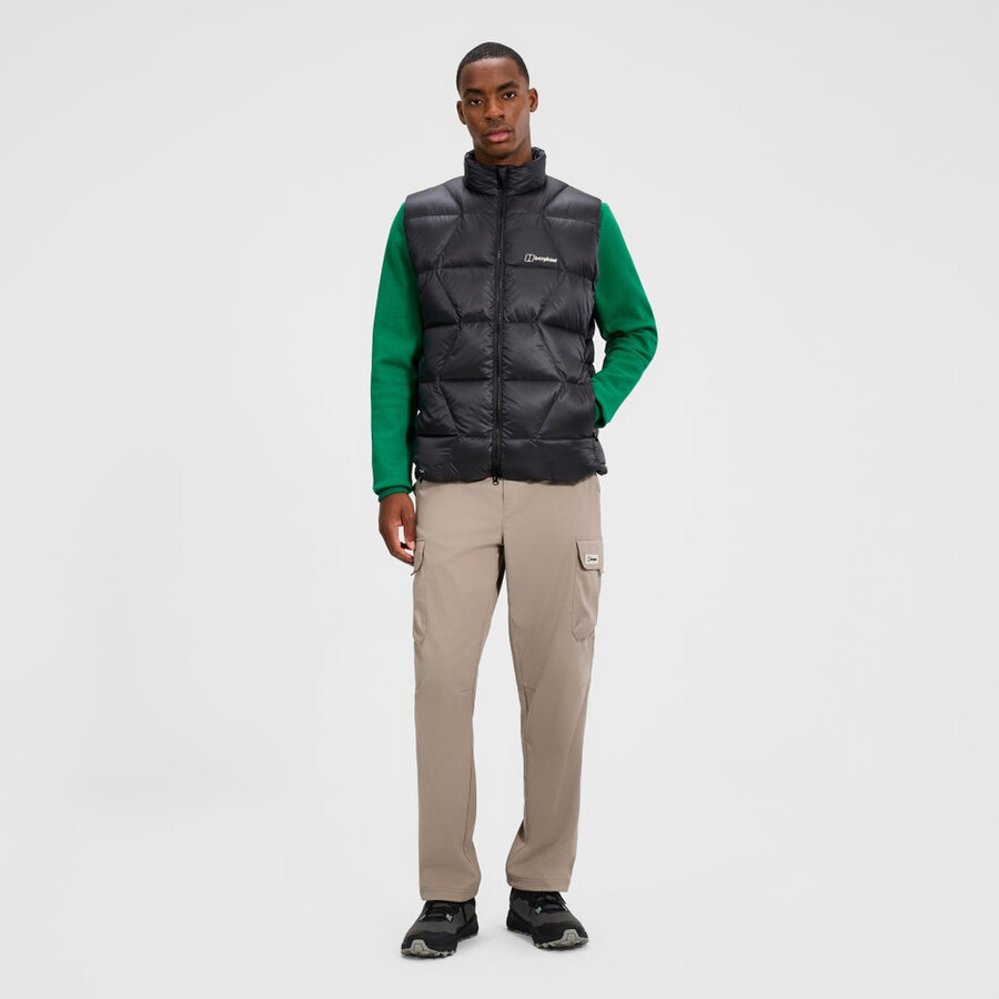 mens explorer down vest - black berghaus