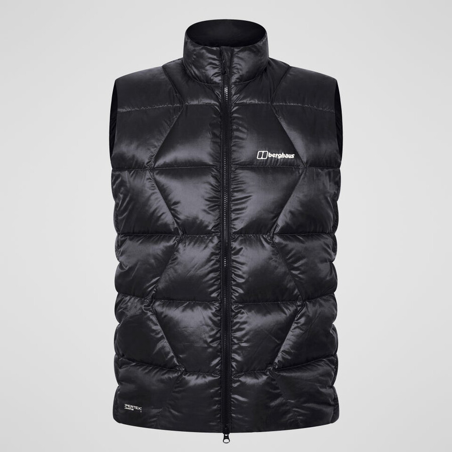 mens explorer down vest - black berghaus