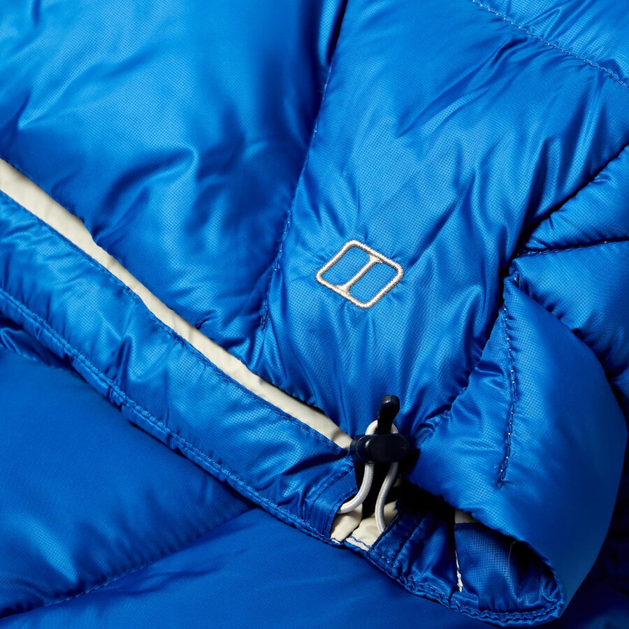 mens explorer down vest - blue berghaus