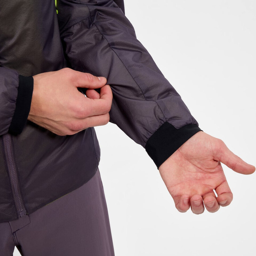 mens mtn arete synthetic hoody - purple berghaus