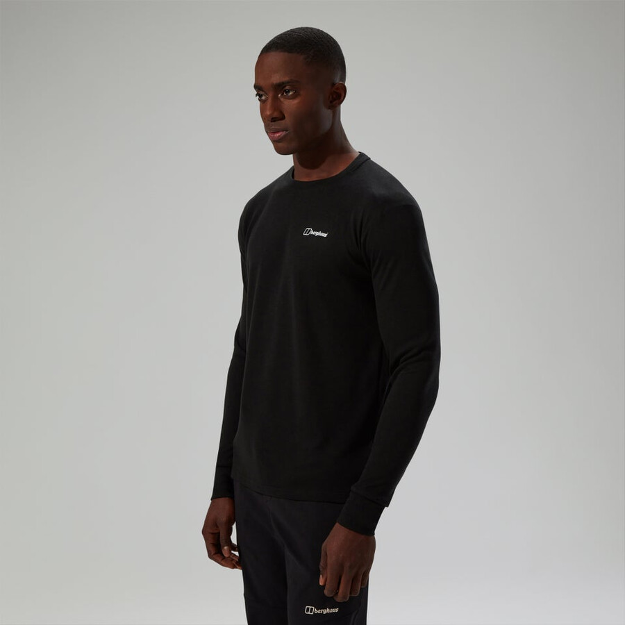 mens ivyhill crew - black berghaus