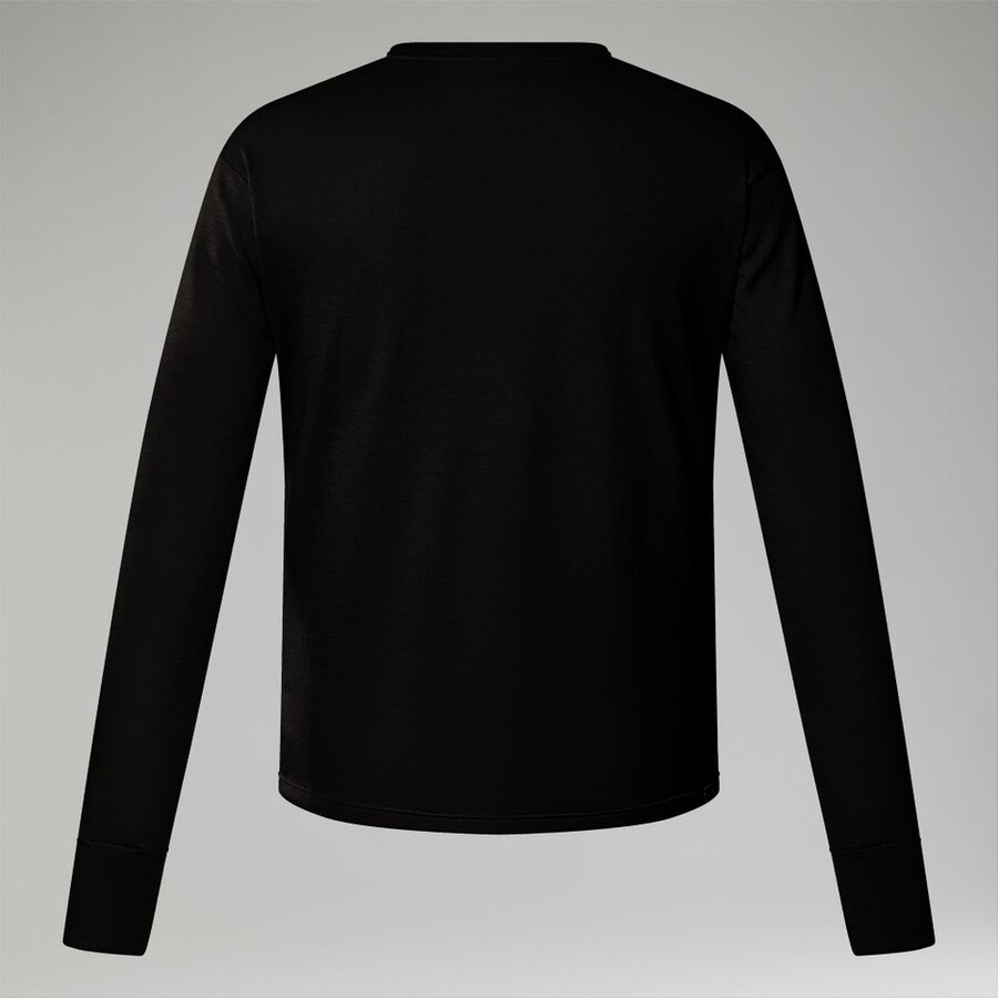 mens ivyhill crew - black berghaus