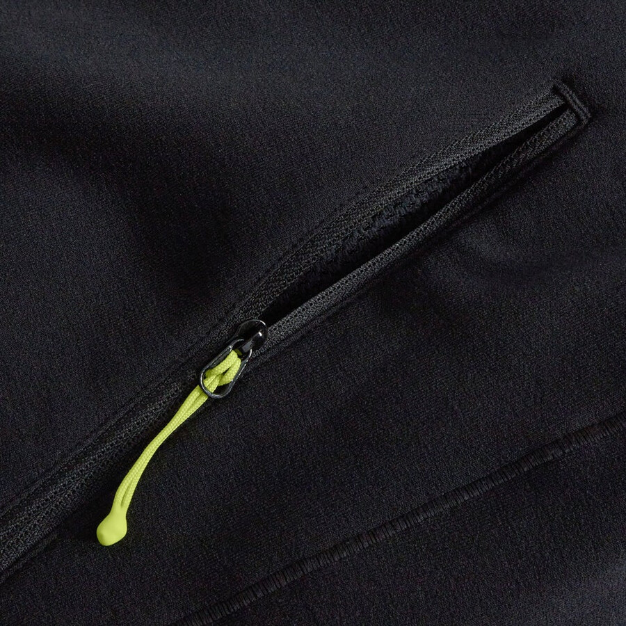 mens kinetic powerstretch hoody - black berghaus