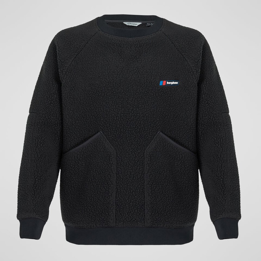 unisex volcanism sweater - black berghaus