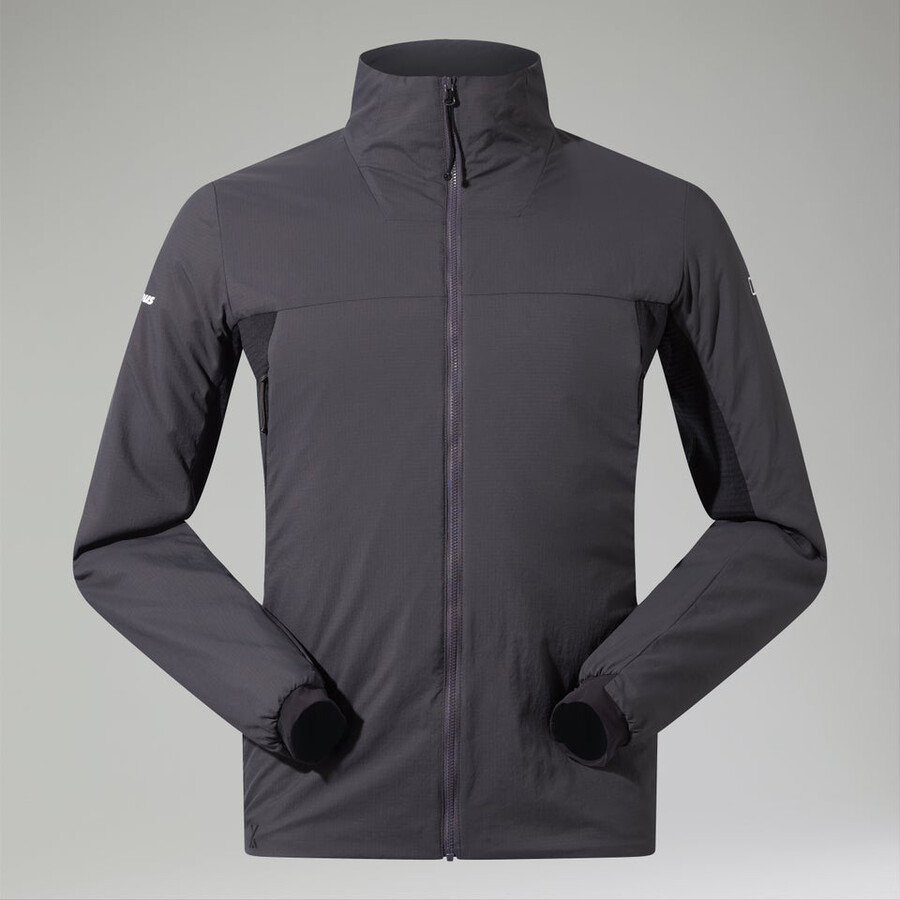 mens mtn guide mw hybrid jacket - greyblack berghaus