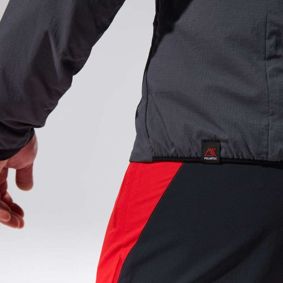 mens mtn guide mw hybrid jacket - greyblack berghaus