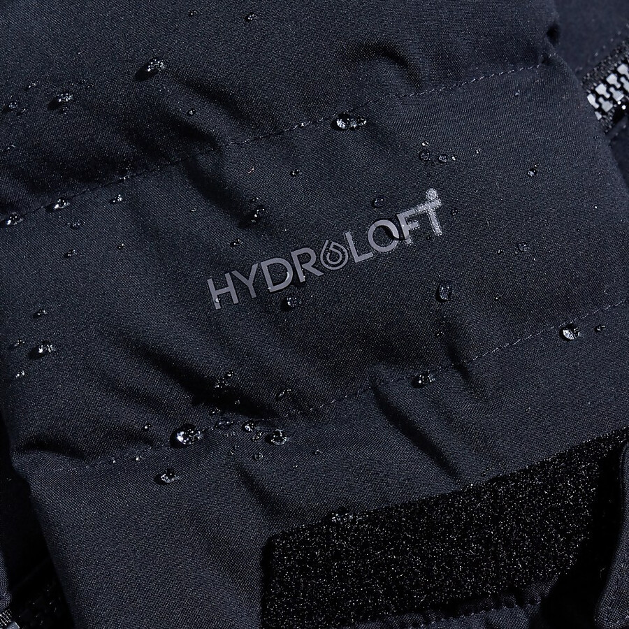 mens theran hybrid hooded jacket - black berghaus