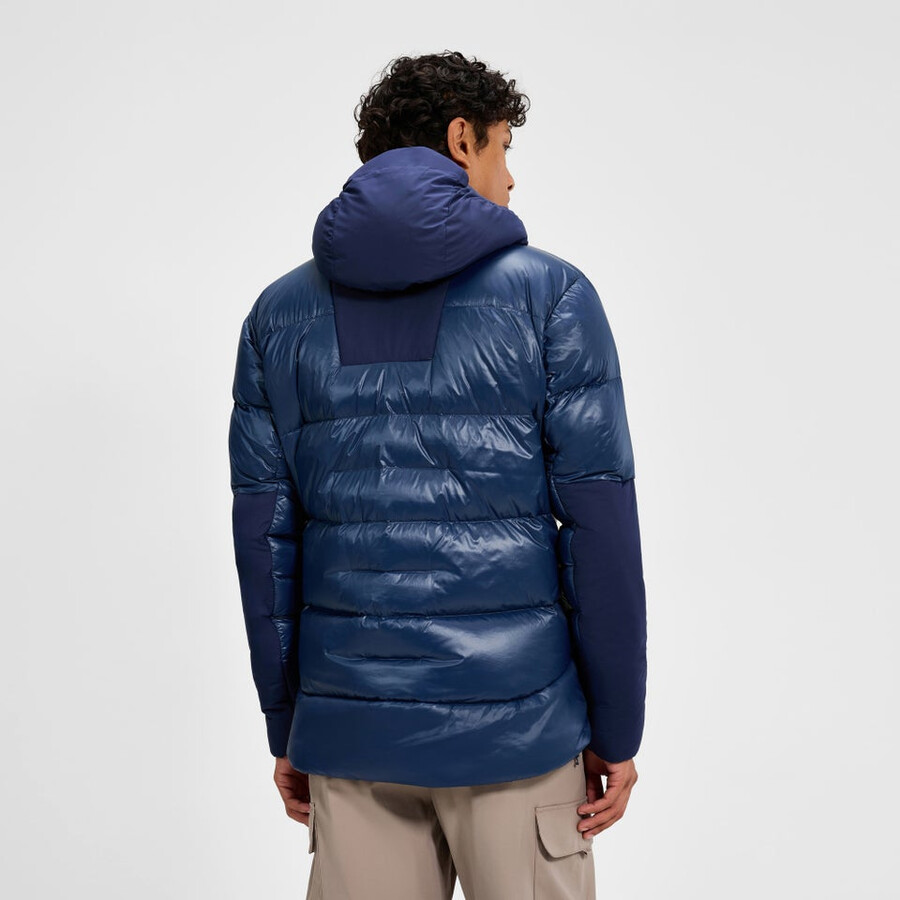 mens urb arkos reflect down insulated jacket - dark blue berghaus