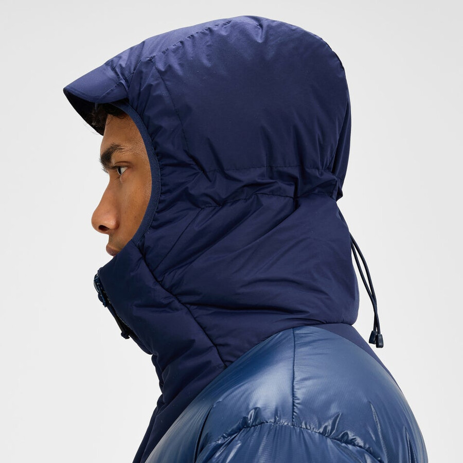 mens urb arkos reflect down insulated jacket - dark blue berghaus