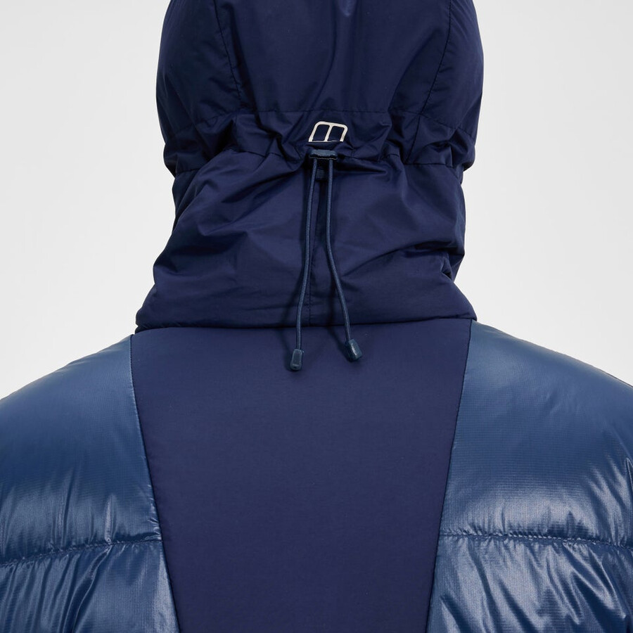 mens urb arkos reflect down insulated jacket - dark blue berghaus