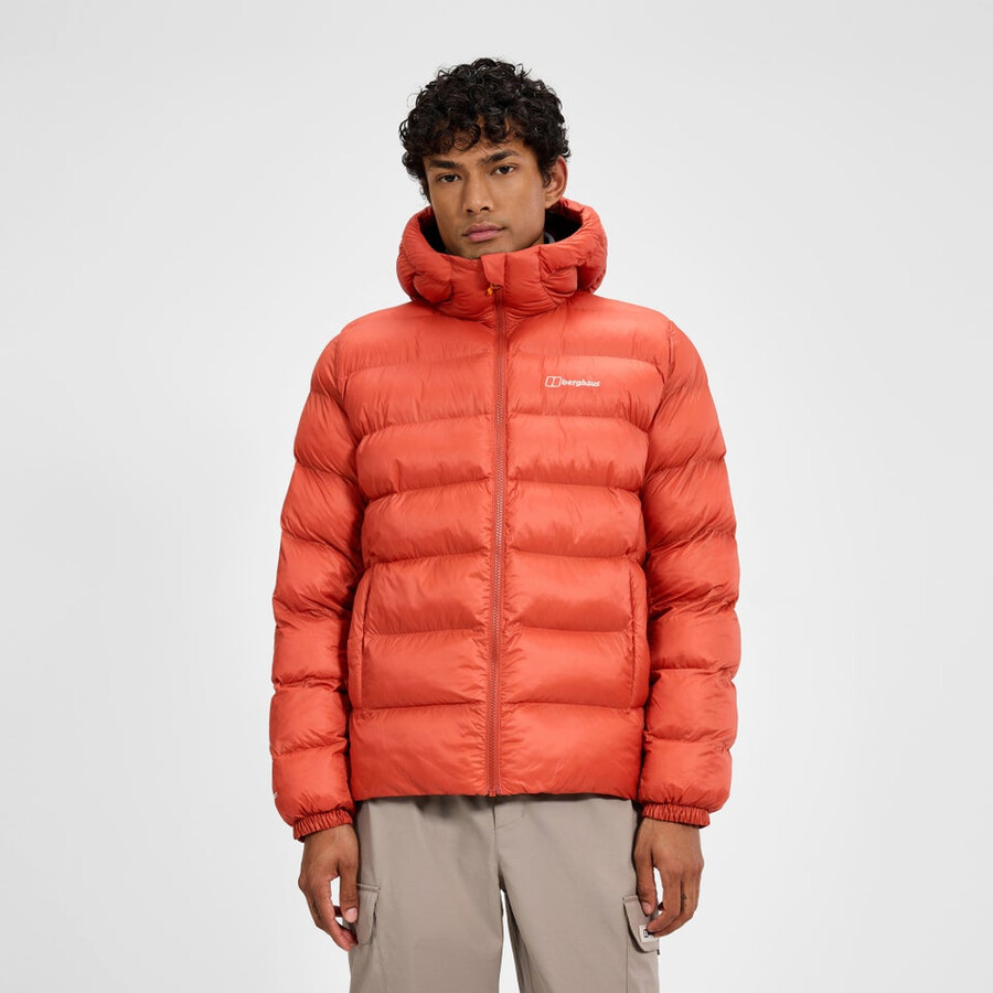 mens ewden jacket - orange berghaus