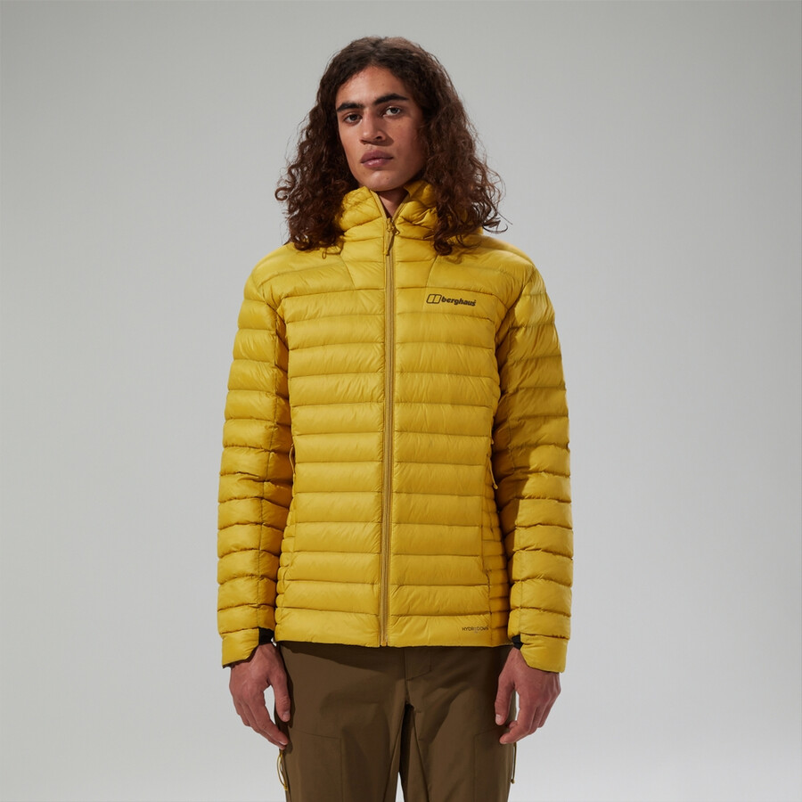 mens ridge-nomad hybrid insulated jacket - yellow berghaus