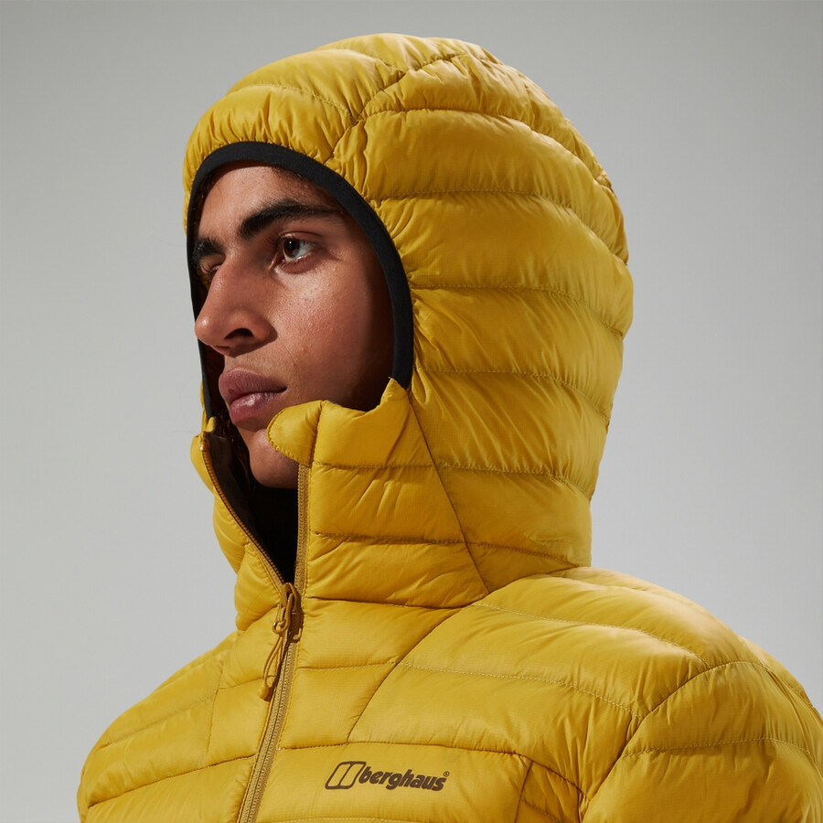 mens ridge-nomad hybrid insulated jacket - yellow berghaus
