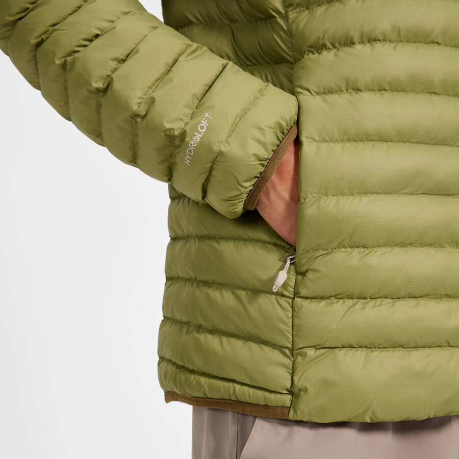 mens vaskye hooded synthetic insulated jacket - green berghaus