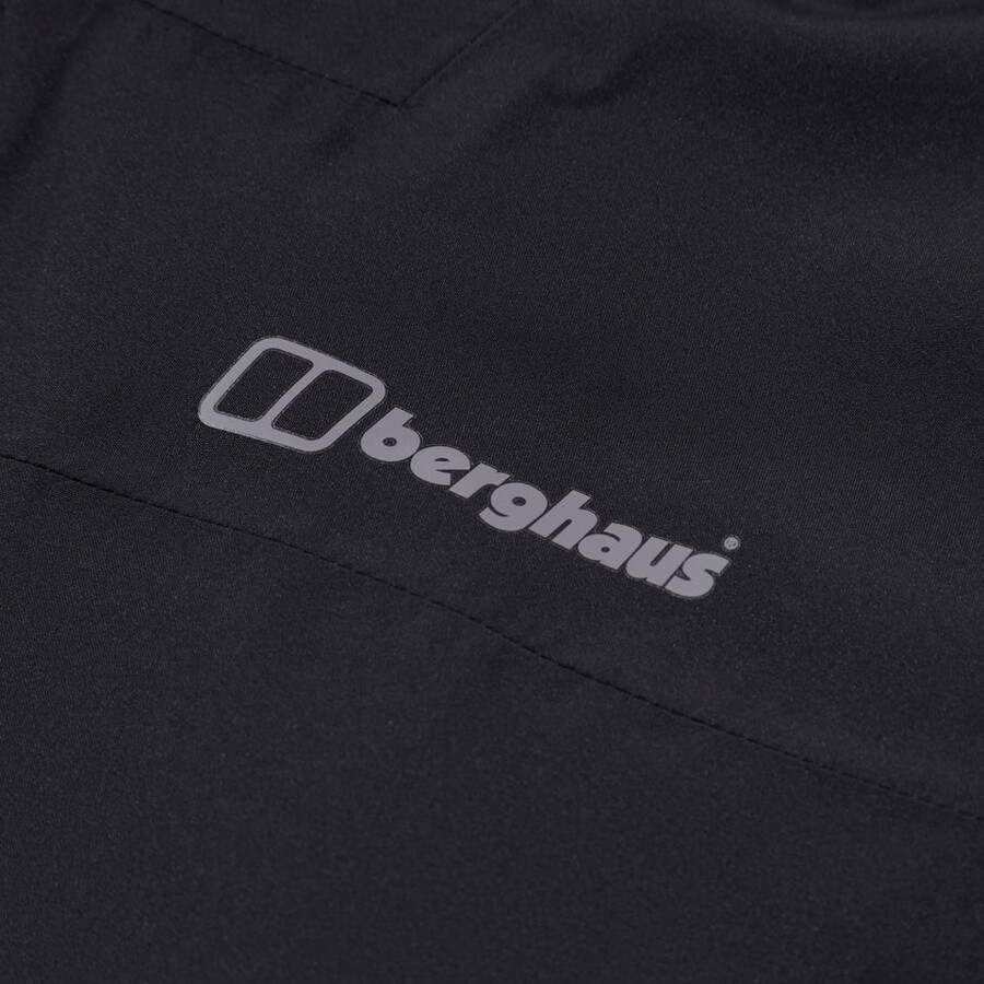 mens arnaby hooded waterproof jacket black berghaus