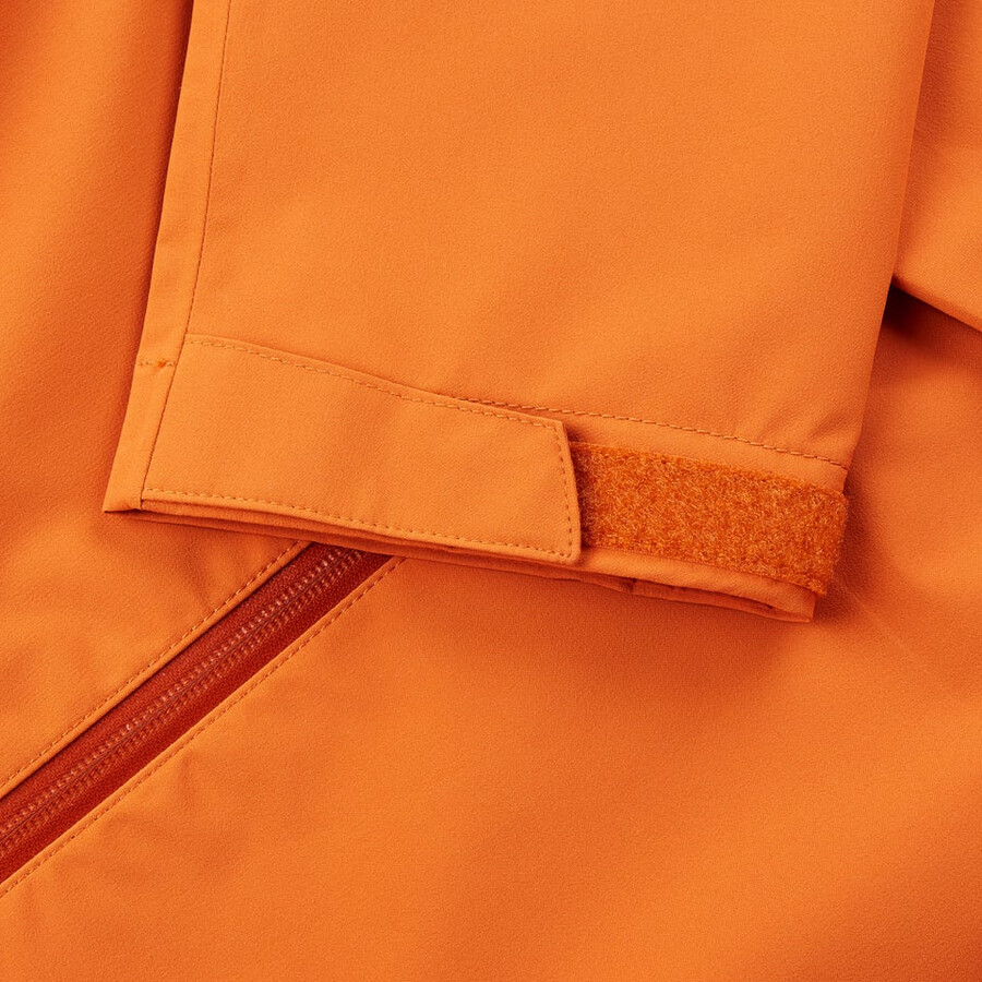 mens arnaby hooded waterproof jacket - orange berghaus