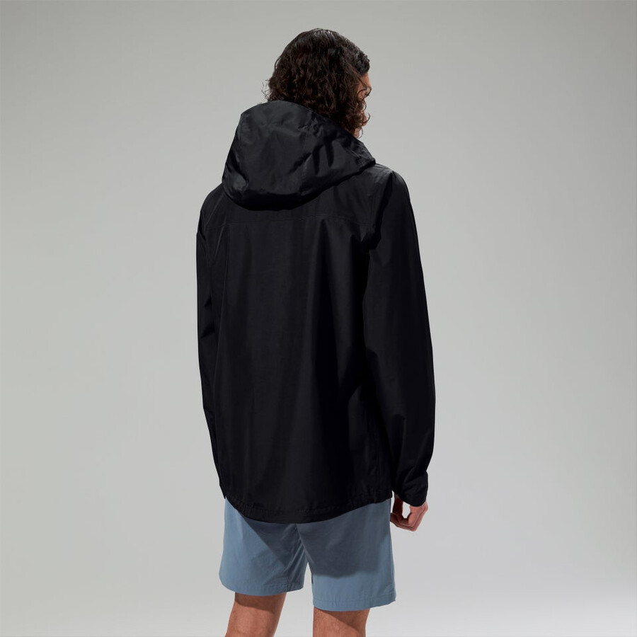 mens deluge pro 3.0 waterproof jacket black berghaus