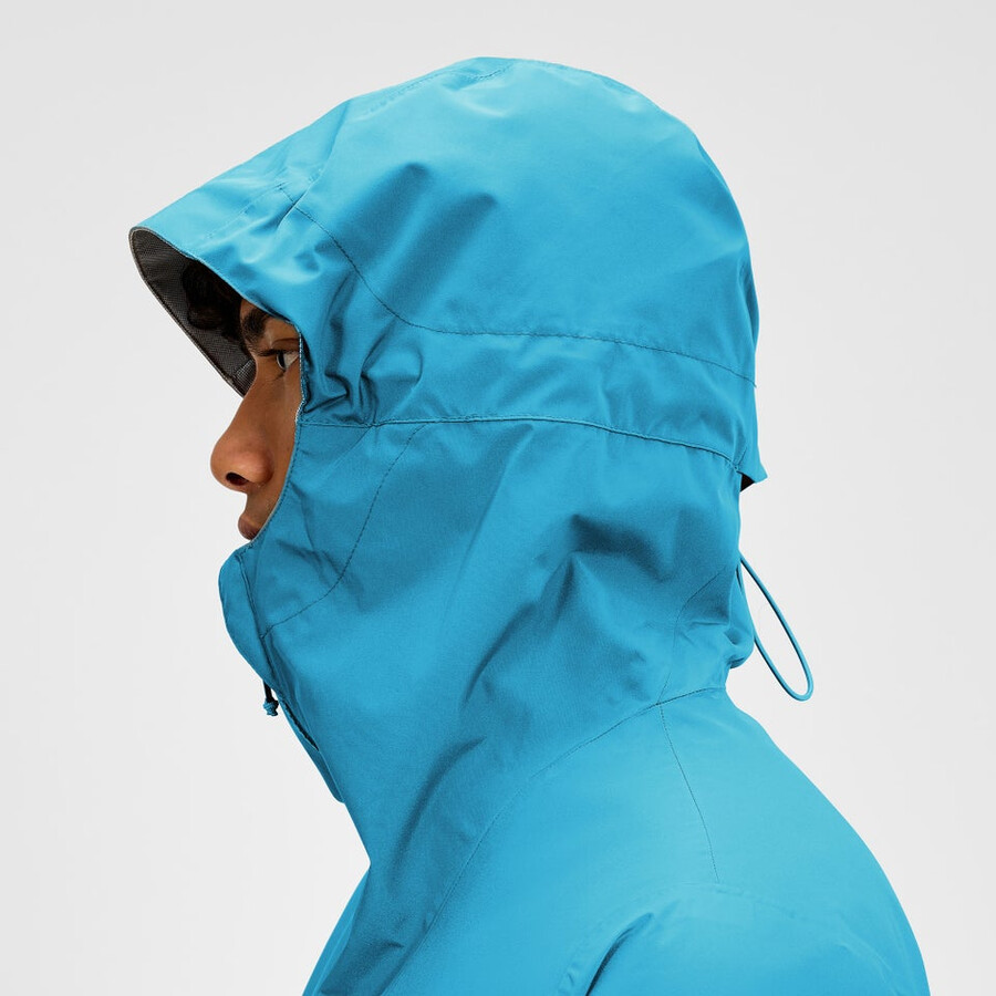 mens deluge pro 3.0 waterproof jacket - blue berghaus