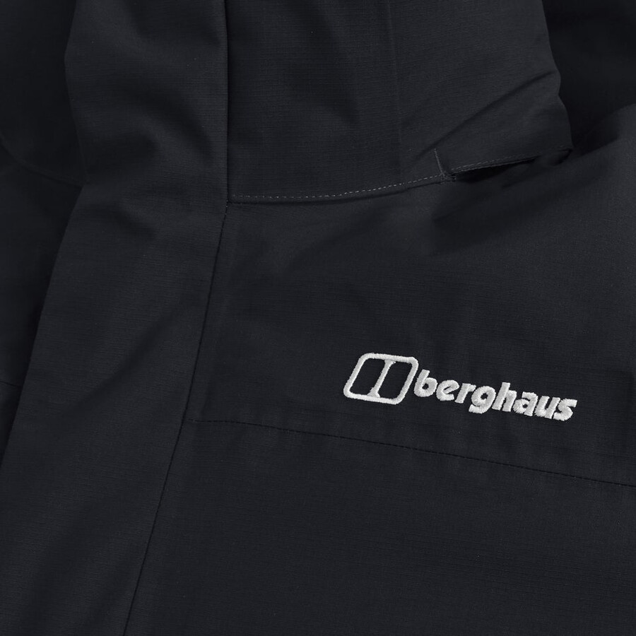 mens hillwalker 2.0 gemini gore-tex waterproof 3in1 jacket - black berghaus