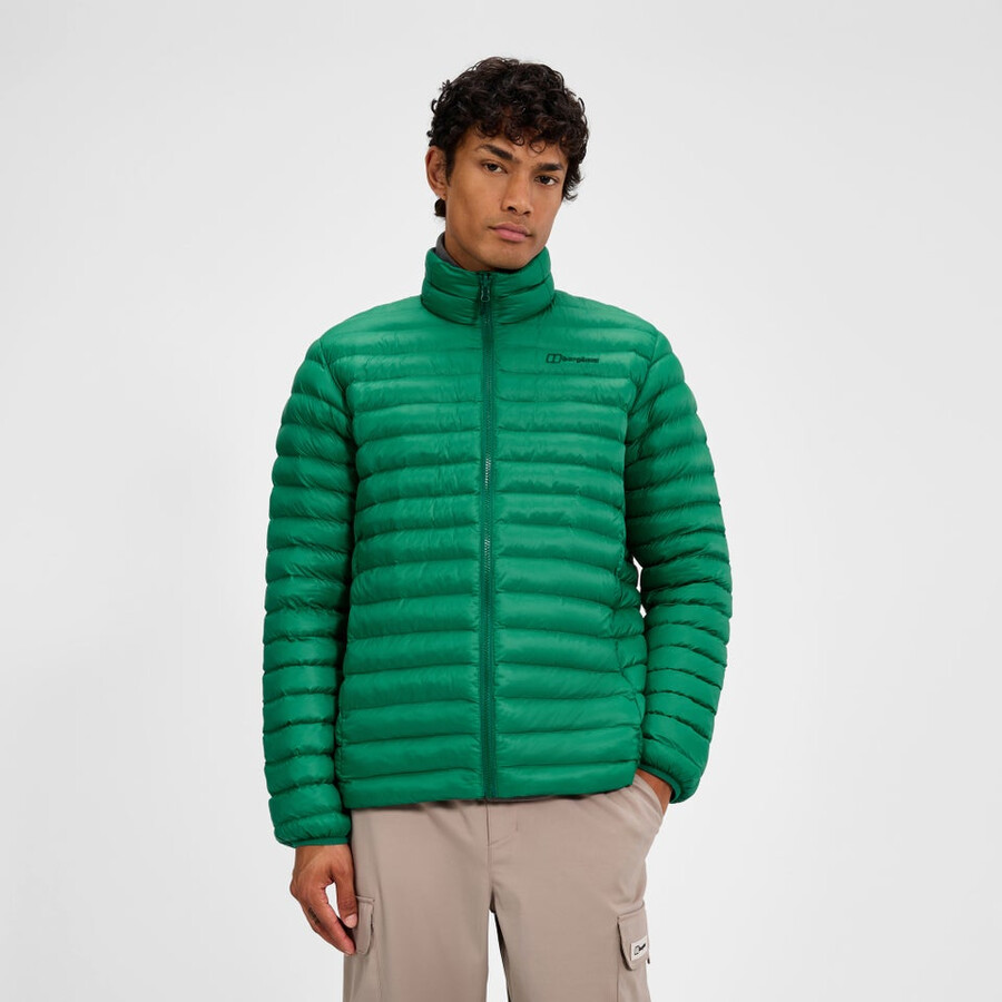 mens hillwalker 2.0 gemini gore-tex waterproof 3in1 jacket - green berghaus