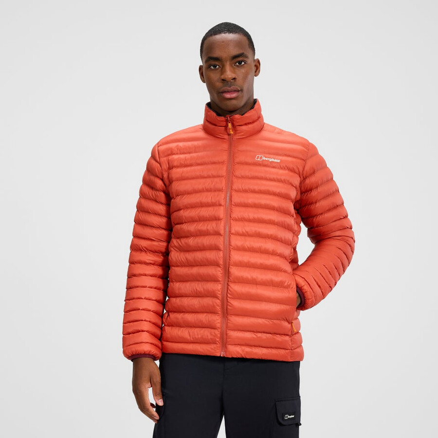 mens hillwalker 2.0 gemini gore-tex waterproof 3in1 jacket - naturalorange berghaus