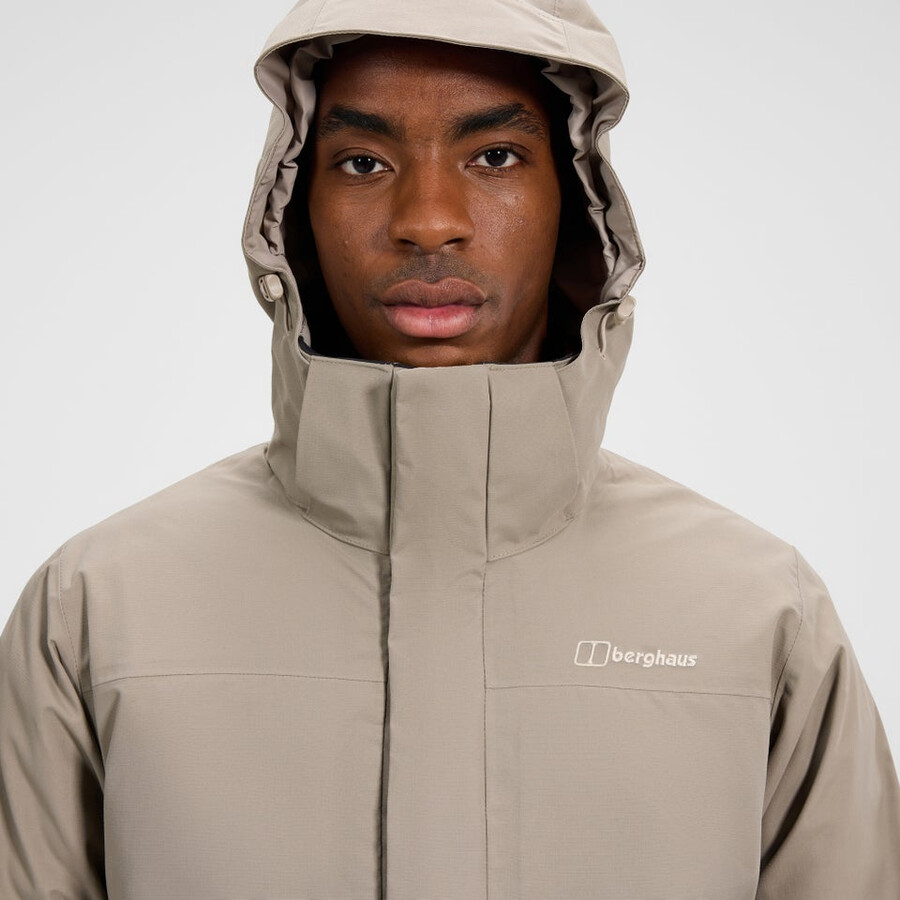 mens hillwalker 2.0 gemini gore-tex waterproof 3in1 jacket - naturalorange berghaus