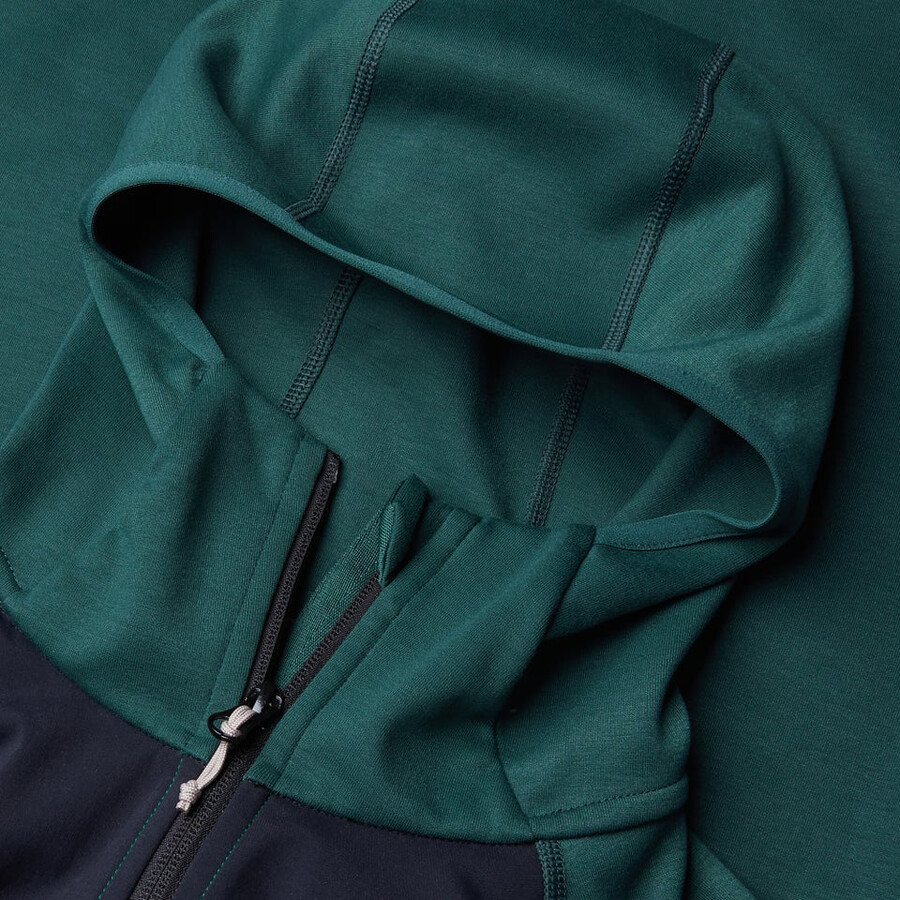 mens trawden hybrid jacket - greenblack berghaus