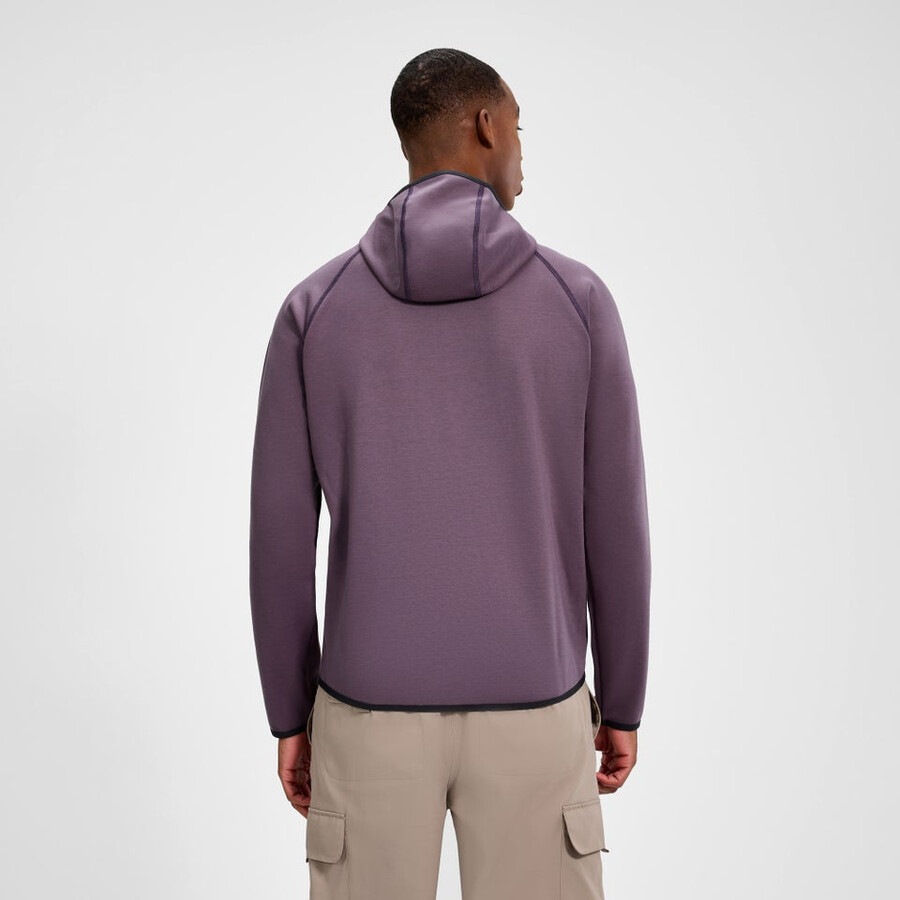 mens trawden hybrid jacket - purpleblack berghaus