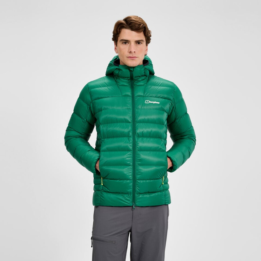 mens summit-nomad down jacket - green berghaus