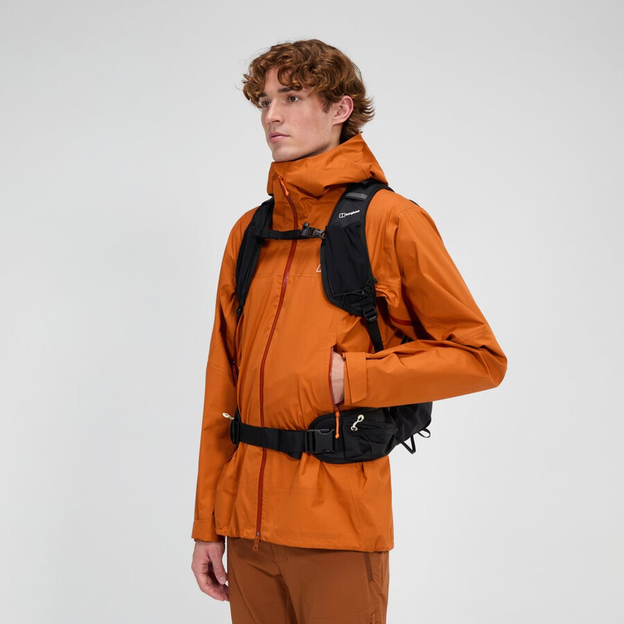 mens summit seeker gore-tex jacket - orange berghaus