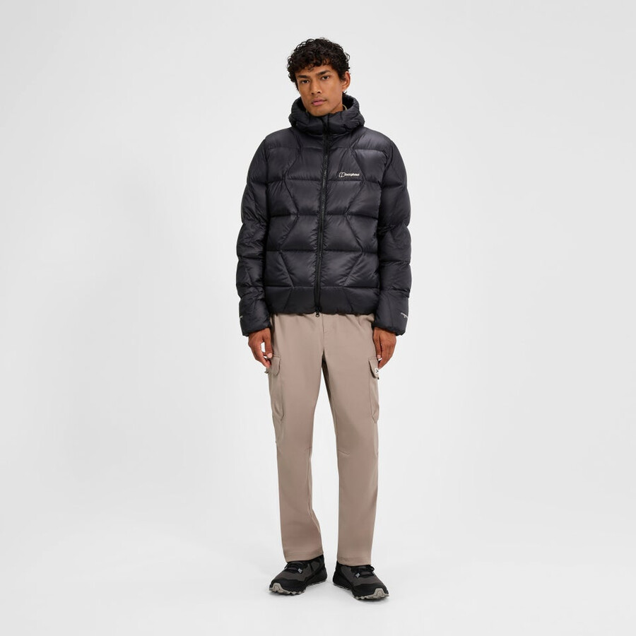 mens explorer down jacket - black berghaus