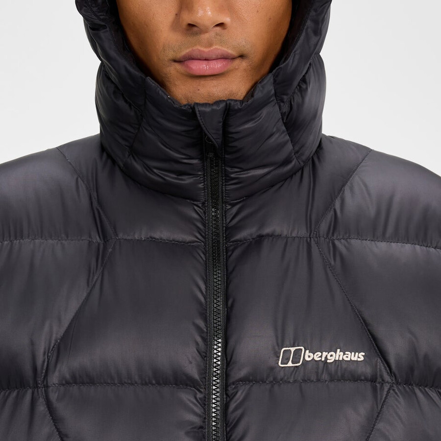 mens explorer down jacket - black berghaus