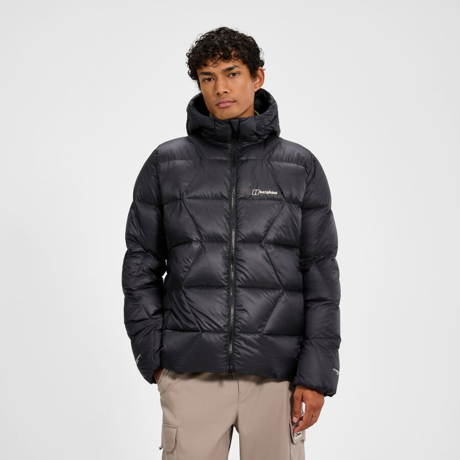 mens explorer down jacket - black berghaus