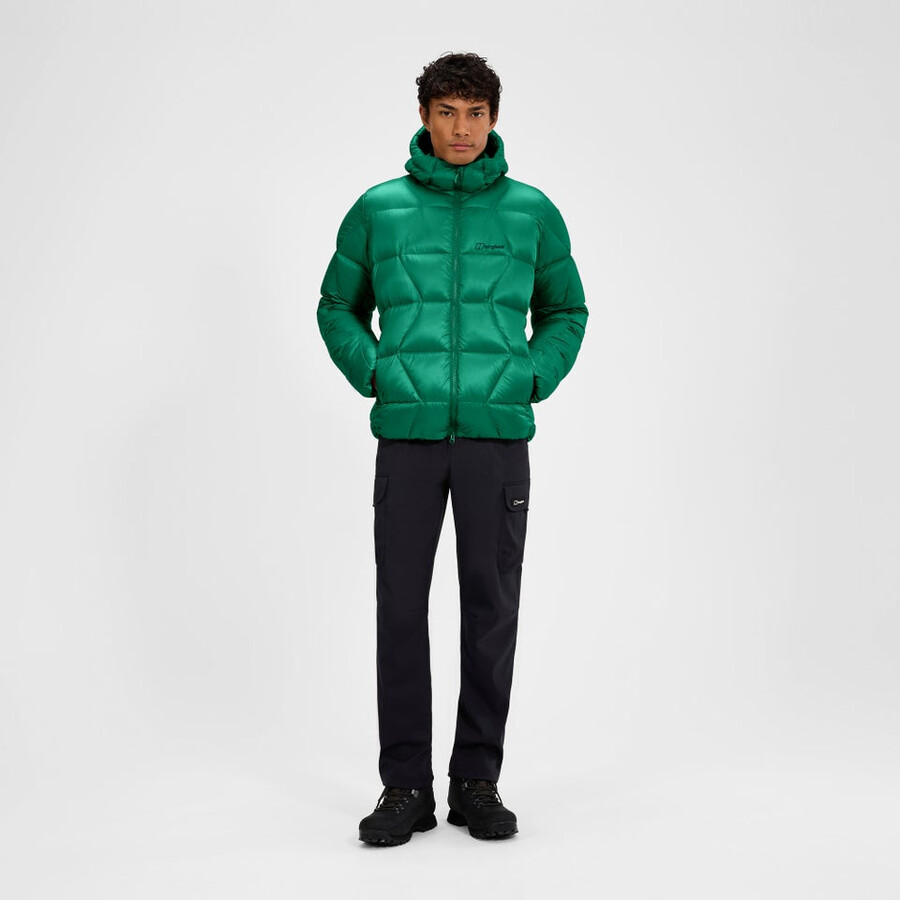 mens explorer down jacket - green berghaus