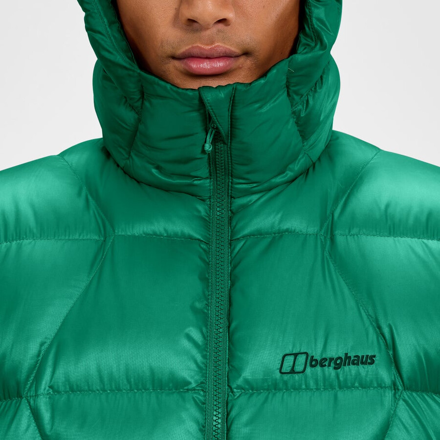 mens explorer down jacket - green berghaus