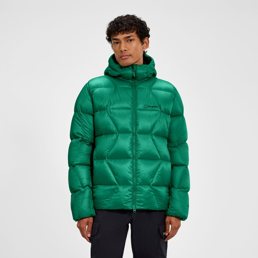 mens explorer down jacket - green berghaus