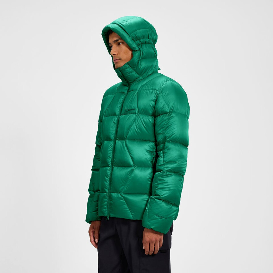 mens explorer down jacket - green berghaus