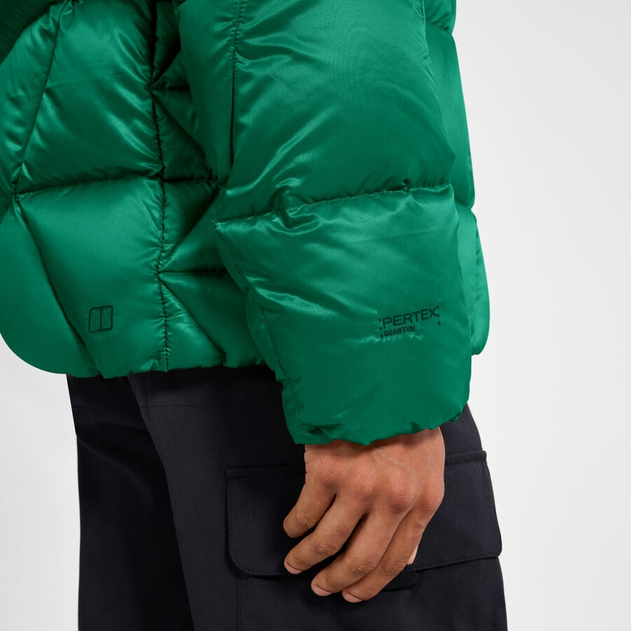 mens explorer down jacket - green berghaus