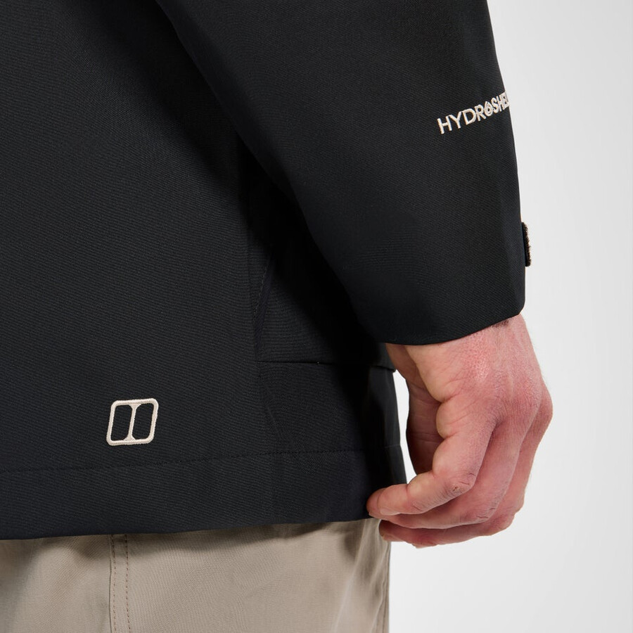 mens wansbeck parka - black berghaus